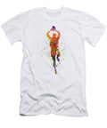 Rugby Man Player 04 in Watercolor Cristina Romero T-Shirt
