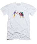 Rugby Men Players 02 in Watercolor Cristina Romero T-Shirt