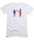 Rugby Men Players 04 in Watercolor Cristina Romero T-Shirt