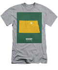 Rugby North Dakota City Map Founded 1886 North Dakota State University Color Palette Design Turnpike T-Shirt