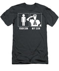 Rugby Player My Son Your Son Funny Gift for Sporty Parents Rugby Gift T-Shirt