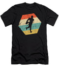 Rugby Retro Distressed Hexagon Rugby Player Kevin Garbes T-Shirt