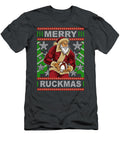 Rugby Ugly Santa Merry Ruckmas Xmas Gift Idea for Christmas Present Carljr Joann T-Shirt