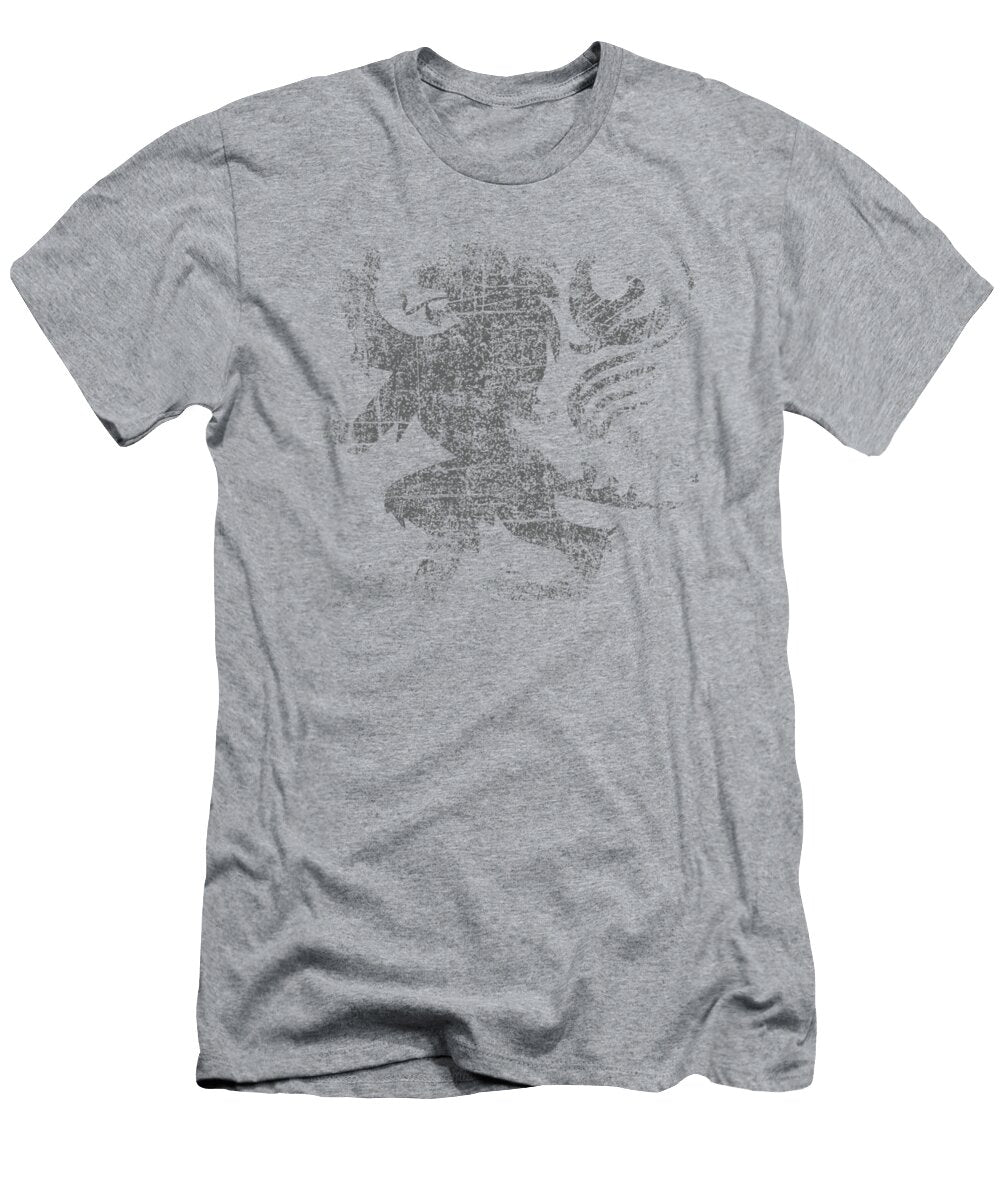Scottish Flag Lion Rampant Heraldry Flag of Scotland Rugby Srihan Aden T-Shirt