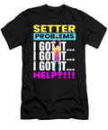 Setter Problems Volleyball Beach Moon T-Shirt