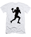 Silhouette of a Football Quarterback Luca Costantini T-Shirt