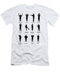 Silhouette of Football Signals Karen Foley T-Shirt