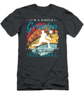 Simple Grandpas Volleyball Joy Whimsical for Grandkids Sports Enthusiasts Grandpa Volleyball T-Shirt