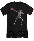 Skeleton Dab Rugby Player American Football Gift Thomas Larch T-Shirt