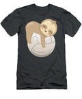 Sloth Volleyball Cute Animal Lover Davis Aadhira T-Shirt