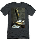 Smoked Mackerel One Hanging and One in a Copper Pan Charlotte Von Elm T-Shirt