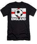 Soccer Ball England Flag Football Player 2021 Gift Thomas Larch T-Shirt