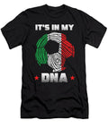 Soccer Ball in My Dna Italy Flag Football 2021 Gift Thomas Larch T-Shirt