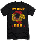 Soccer Ball in My Dna Spain Flag Football 2021 Gift Thomas Larch T-Shirt