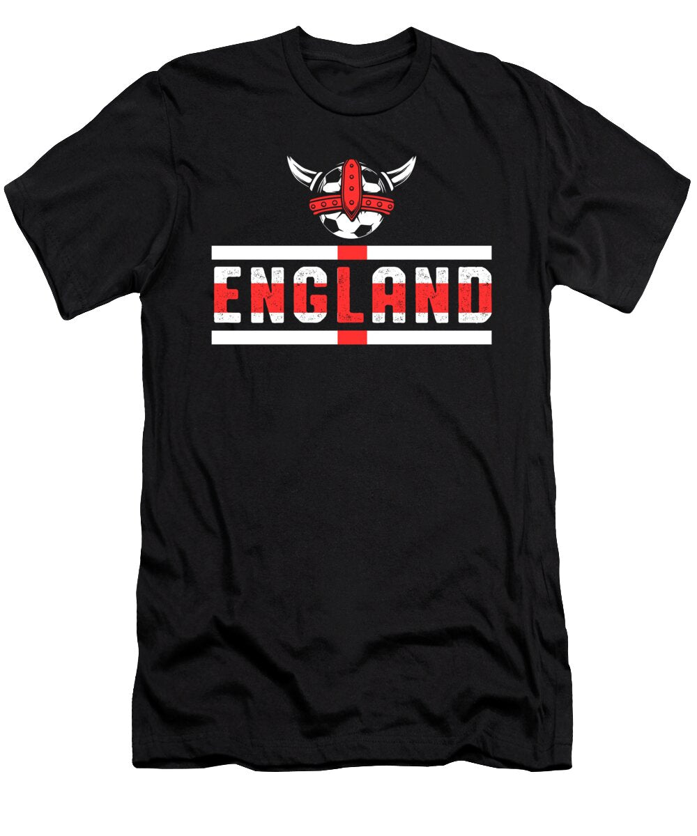 Soccer Ball Viking England Football Player 2021 Gift Thomas Larch T-Shirt