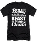 Soccer Girl Gift Beauty in Streets Beast in Cleats Soccer Gifts Kanig Designs T-Shirt
