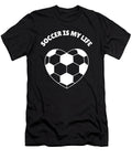 Soccer Heart Football Lover Perfect Birthday Gift Justus Ratzke T-Shirt