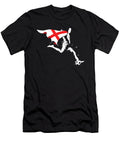 Soccer Player England Flag Cape Football 2021 Gift Thomas Larch T-Shirt
