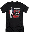 Soccer Player Girls Women Soccer Team Proud to Play Like a Girl Thomas Larch T-Shirt