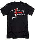 Soccer Player Team England Flag Football Ball 2021 Gift Thomas Larch T-Shirt