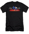 Soccer Players Rugby Footballer Goalie American Football Heartbeat Gift Thomas Larch T-Shirt