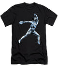 Softball Astronaut Catcher Pitcher Batter Softball Crazy Squirrel T-Shirt