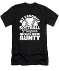 Softball Aunt Crazy Squirrel T-Shirt