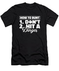 Softball Batter Catcher How to Bunt Dont Hit a Dinger Crazy Squirrel T-Shirt