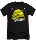 Softball Batter Catcher Pitcher Softball Season Crazy Squirrel T-Shirt