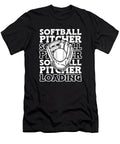Softball Batter Catcher Softball Pitcher Crazy Squirrel T-Shirt