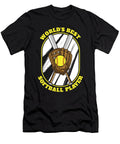 Softball Best Pitcher Catcher Batter Softball Crazy Squirrel T-Shirt