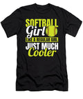 Softball Catcher Batter Pitcher Softball Crazy Squirrel T-Shirt