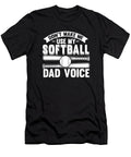 Softball Catcher Batter Pitcher Softball Dad Crazy Squirrel T-Shirt