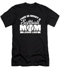Softball Catcher Batter Pitcher Softball Mom Crazy Squirrel T-Shirt