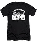 Softball Catcher Pitcher Batter Softball Mom Crazy Squirrel T-Shirt