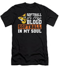 Softball Cool Catcher Pitcher Batter Softball Crazy Squirrel T-Shirt