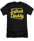 Softball Daddy Batter Pitcher Catcher Softball Dad Crazy Squirrel T-Shirt