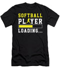Softball Loading Batter Catcher Pitcher Softball Crazy Squirrel T-Shirt