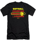 Softball Loading Catcher Batter Pitcher Softball Crazy Squirrel T-Shirt