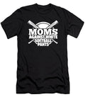 Softball Mom Pitcher Moms Against White Softball Pants Crazy Squirrel T-Shirt