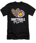 Softball Mother Pitcher Catcher Batter Softball Mom Crazy Squirrel T-Shirt