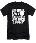 Softball Pitcher Catcher Batter Softball Crazy Squirrel T-Shirt