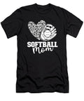 Softball Pitcher Catcher Batter Softball Mom Crazy Squirrel T-Shirt