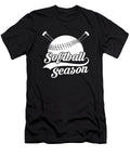 Softball Pitcher Catcher Batter Softball Season Crazy Squirrel T-Shirt