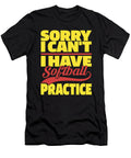 Softball Practice Batter Pitcher Catcher Softball Crazy Squirrel T-Shirt