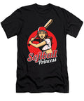Softball Princess Pitcher Catcher Player Bat Gift Thomas Larch T-Shirt