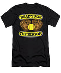 Softball Season Catcher Batter Pitcher Softball Crazy Squirrel T-Shirt