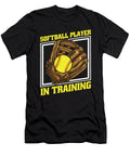 Softball Training Pitcher Catcher Batter Softball Crazy Squirrel T-Shirt