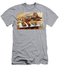 Spare Ribs with a Texas Marinade Potato Wedges and Grilled Corn Niklas Thiemann T-Shirt