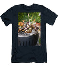 Spicy Aubergine Tofu Kebabs on a Barbecue Great Stock T-Shirt